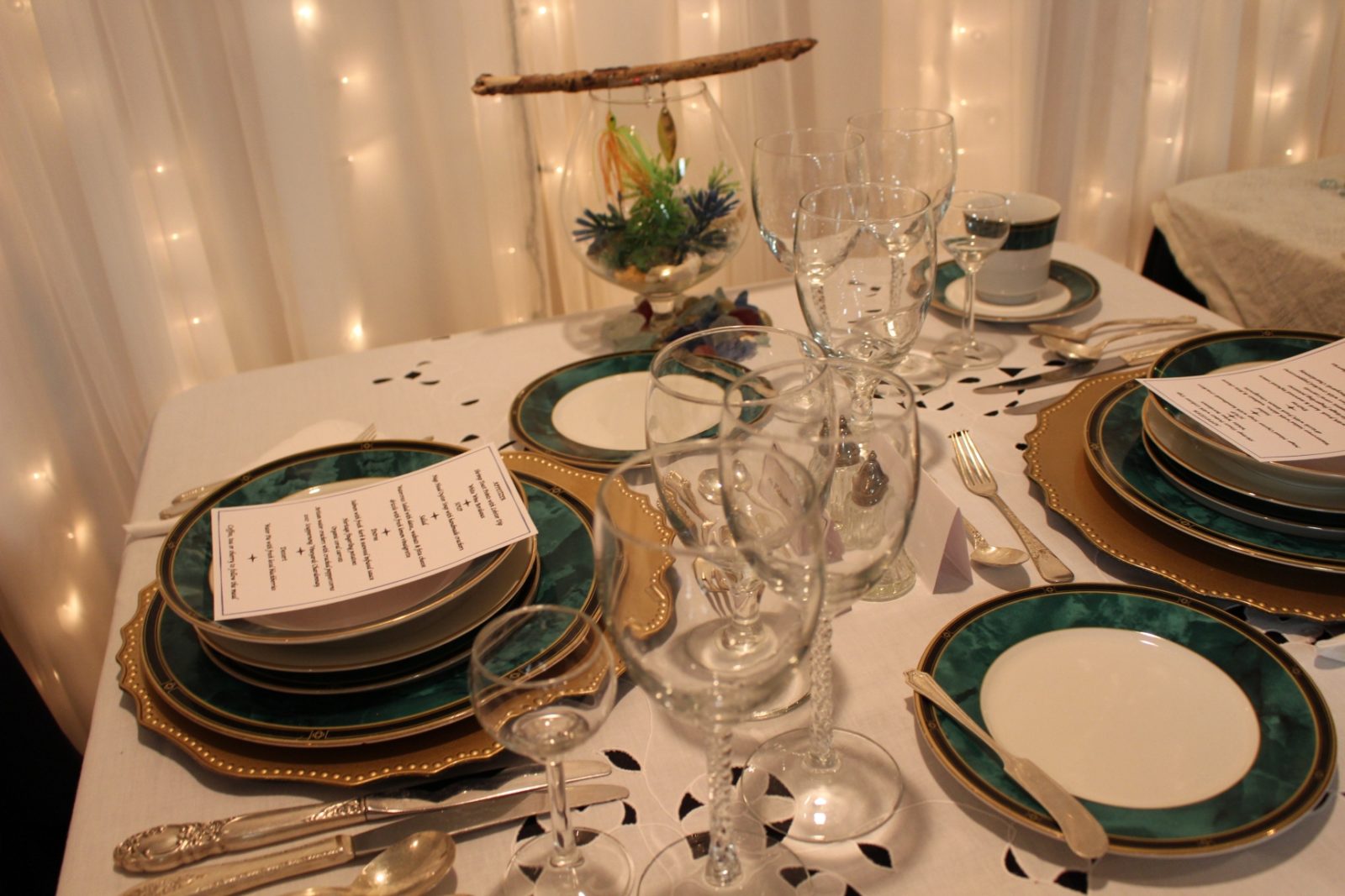 2021 Table Setting Competition Results